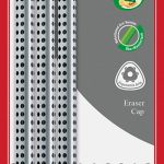 Grip 2001 graphite pencil set, HB, silver, 4 pieces