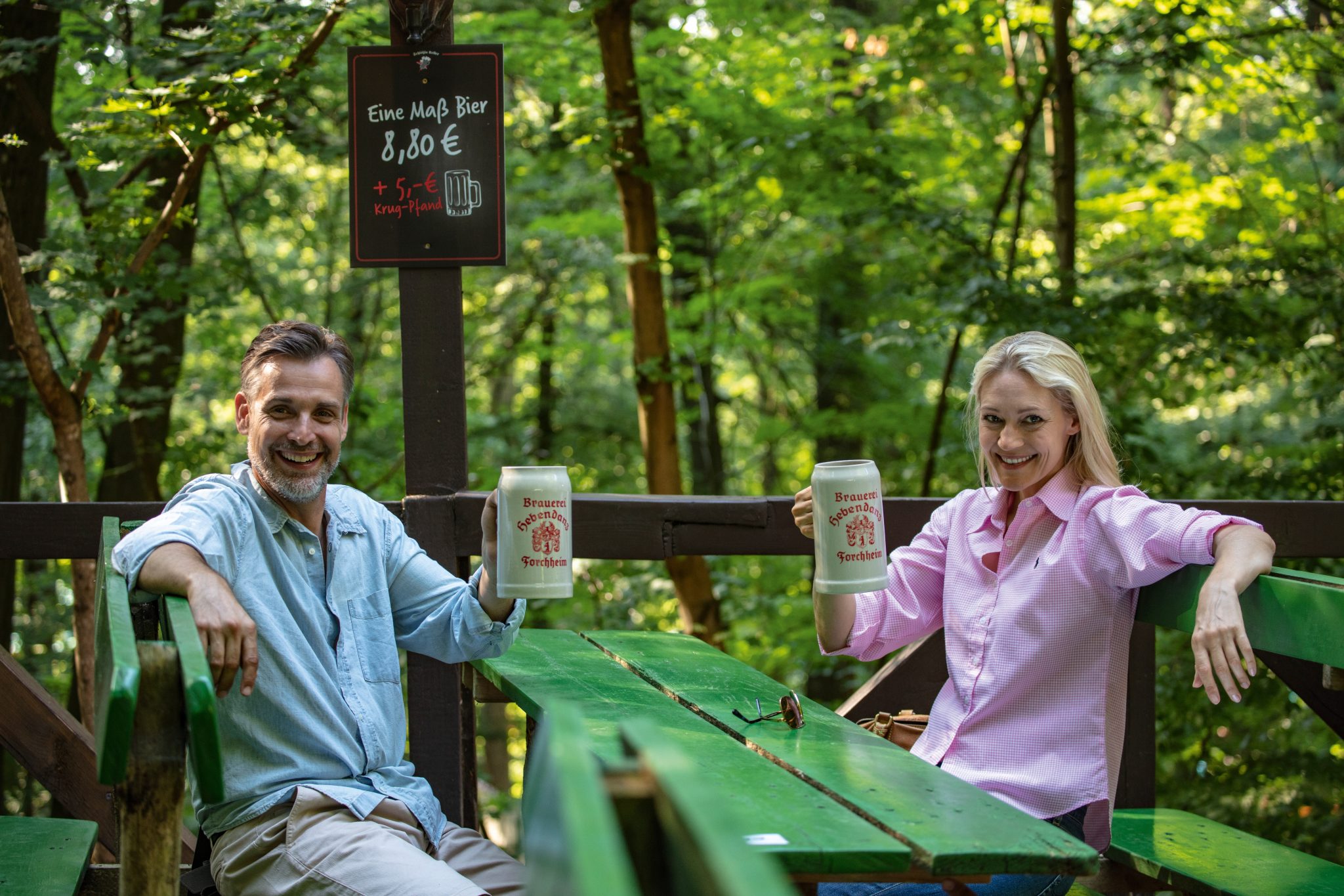 Auf dem Annafest in Forchheim