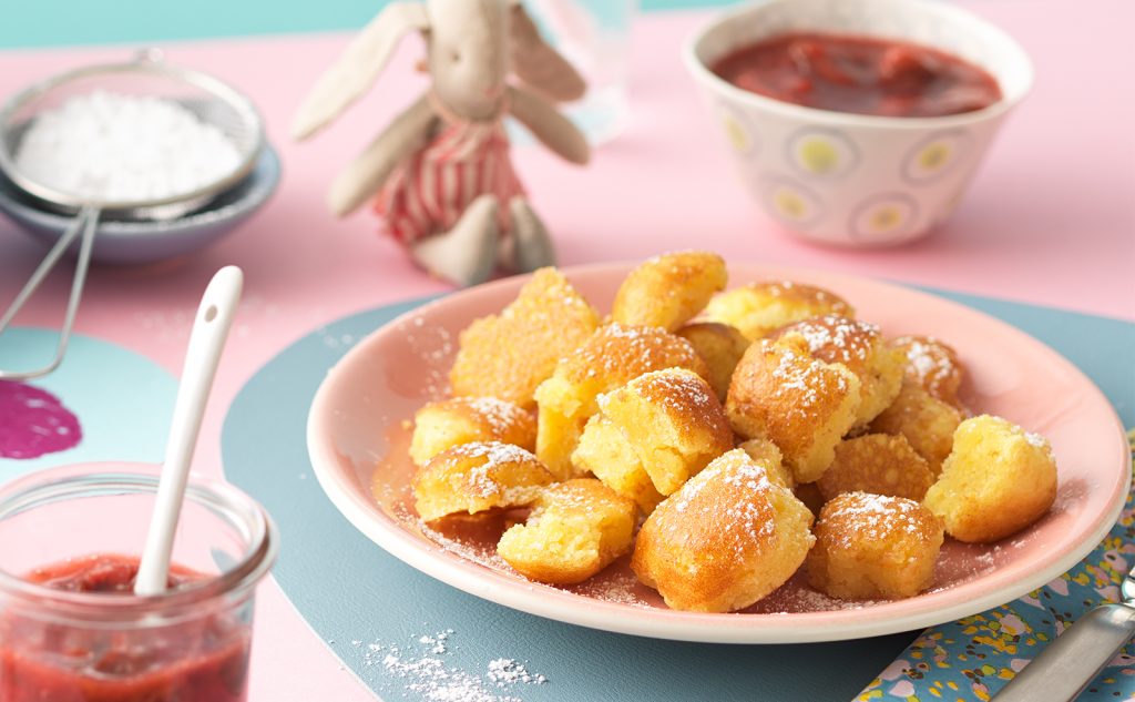 Laktosefreier Kaiserschmarren mit Zwetschkenröster von GOURMET Kids_(c)Gourmet