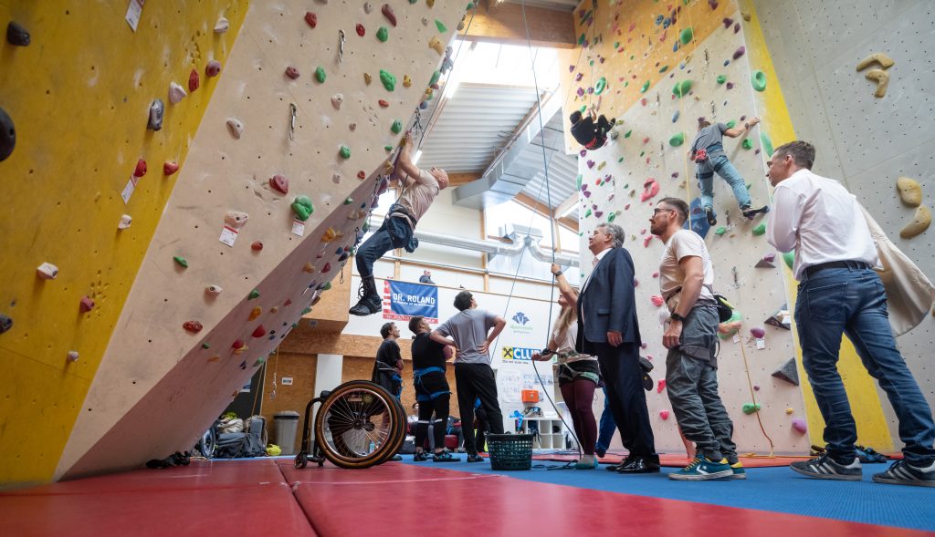 INKlettern: gemeinsam Klettern als gelebte Inklusion