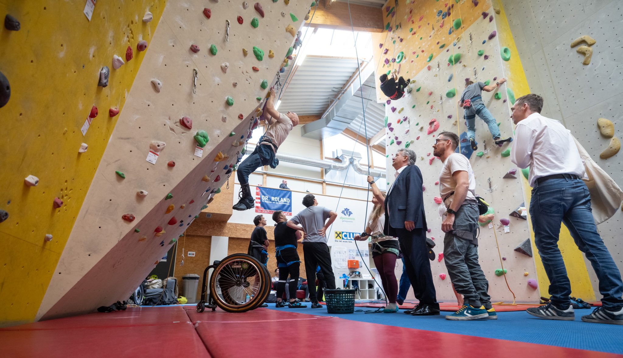INKlettern: gemeinsam Klettern als gelebte Inklusion