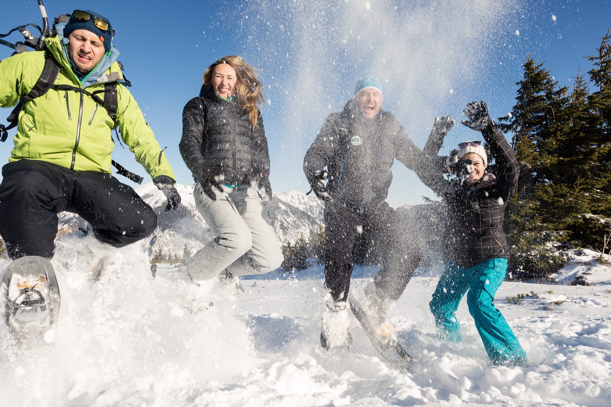 Schneeschuhabenteuer auf der Rax