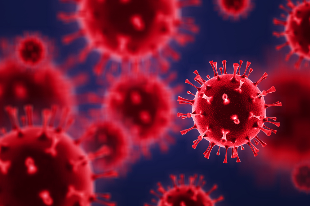 Collage,Of,Flu,Covid-19,Virus,Cells,In,Blood,Under,The