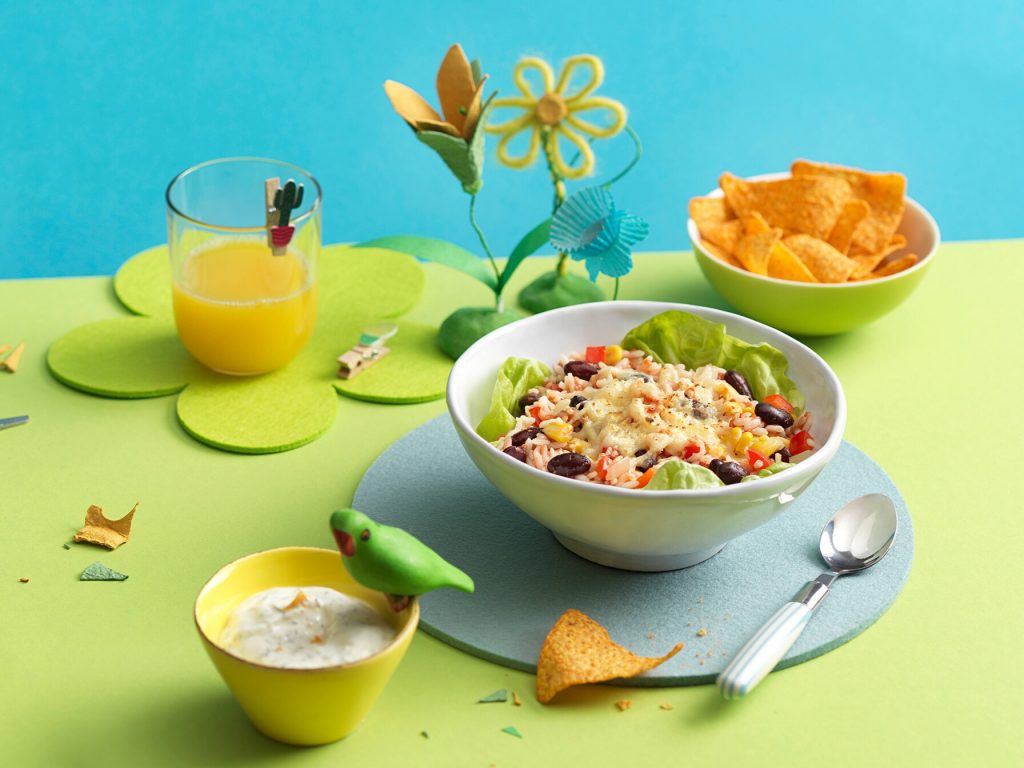Die BIO-Burrito Bowl von GOURMET Kids_(c)Gourmet