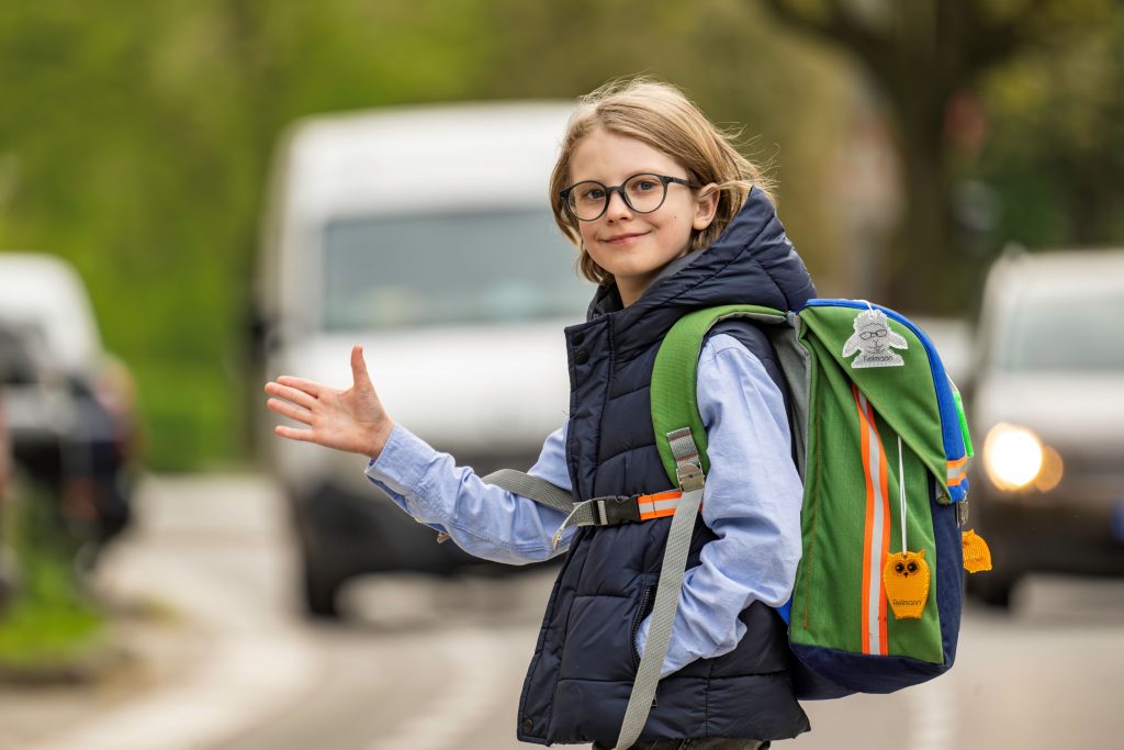 Gesehen Werden im Straßenverkehr_Blinki-Aktion Fielmann