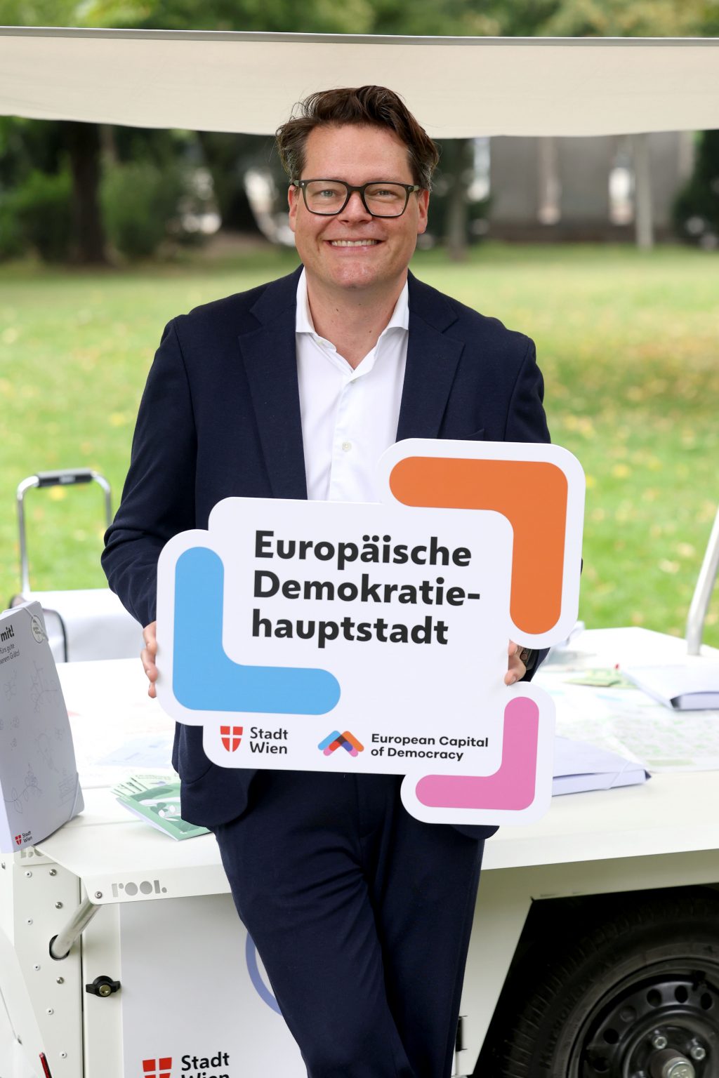 Kick-Off für die Bezirke Josefstadt und Penzing im Wiener Klimateam mit Klimastadtrat Jürgen Czernohorszky.