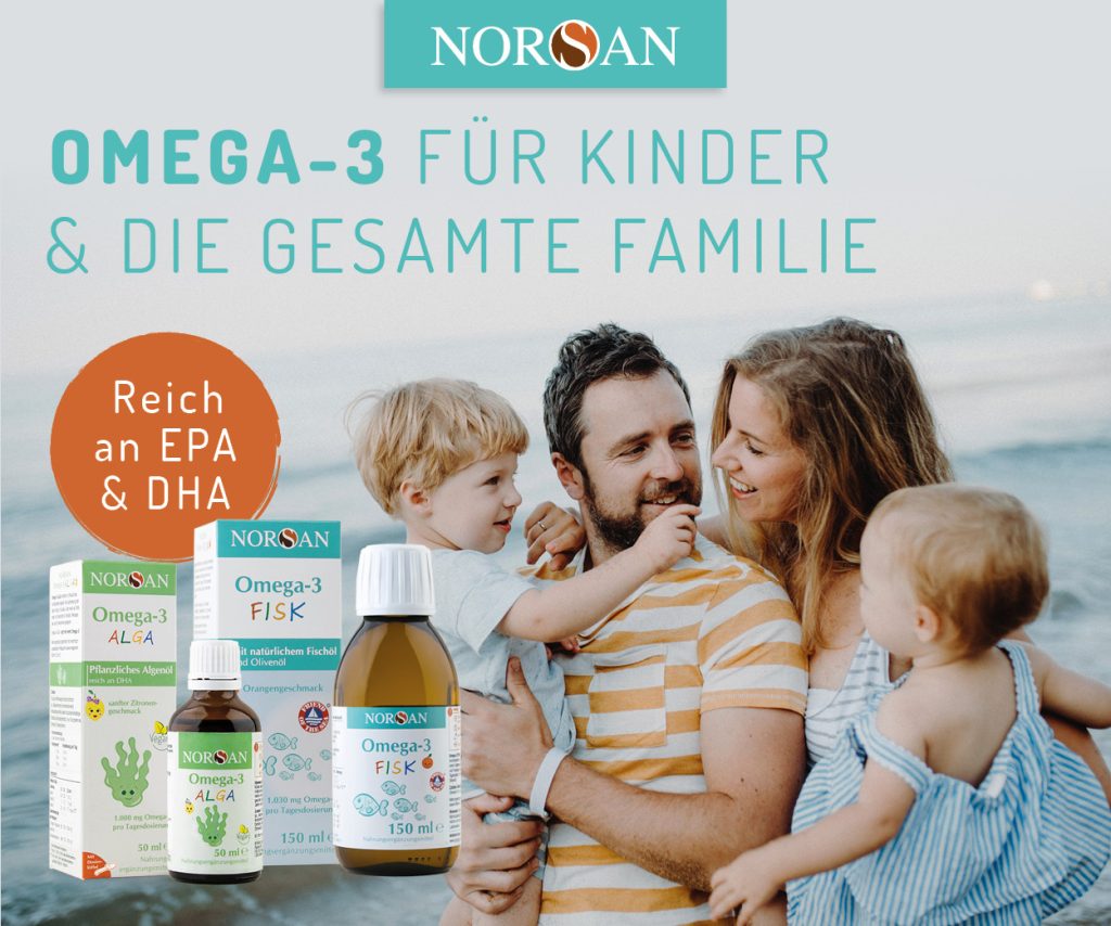 Gesunde Kinderernährung – und warum Omega-3 dabei nicht fehlen darf