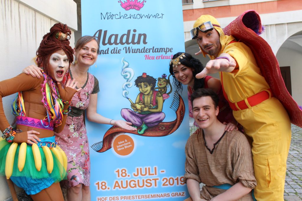 „Aladin und die Wunderlampe… Neu erleuchtet!“ beim Märchensommer Steiermark
