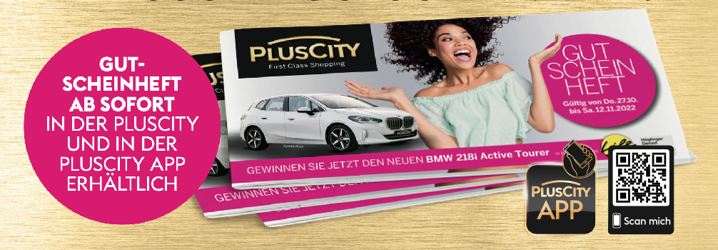 Tolle Angebote im Pluscity Gutscheinheft!