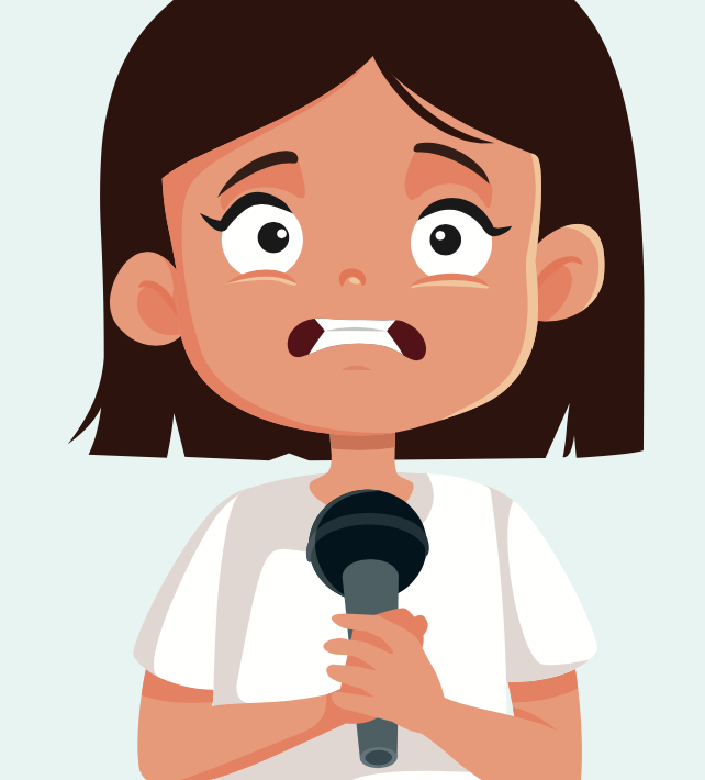 Mein Kind leidet an Lampenfieber