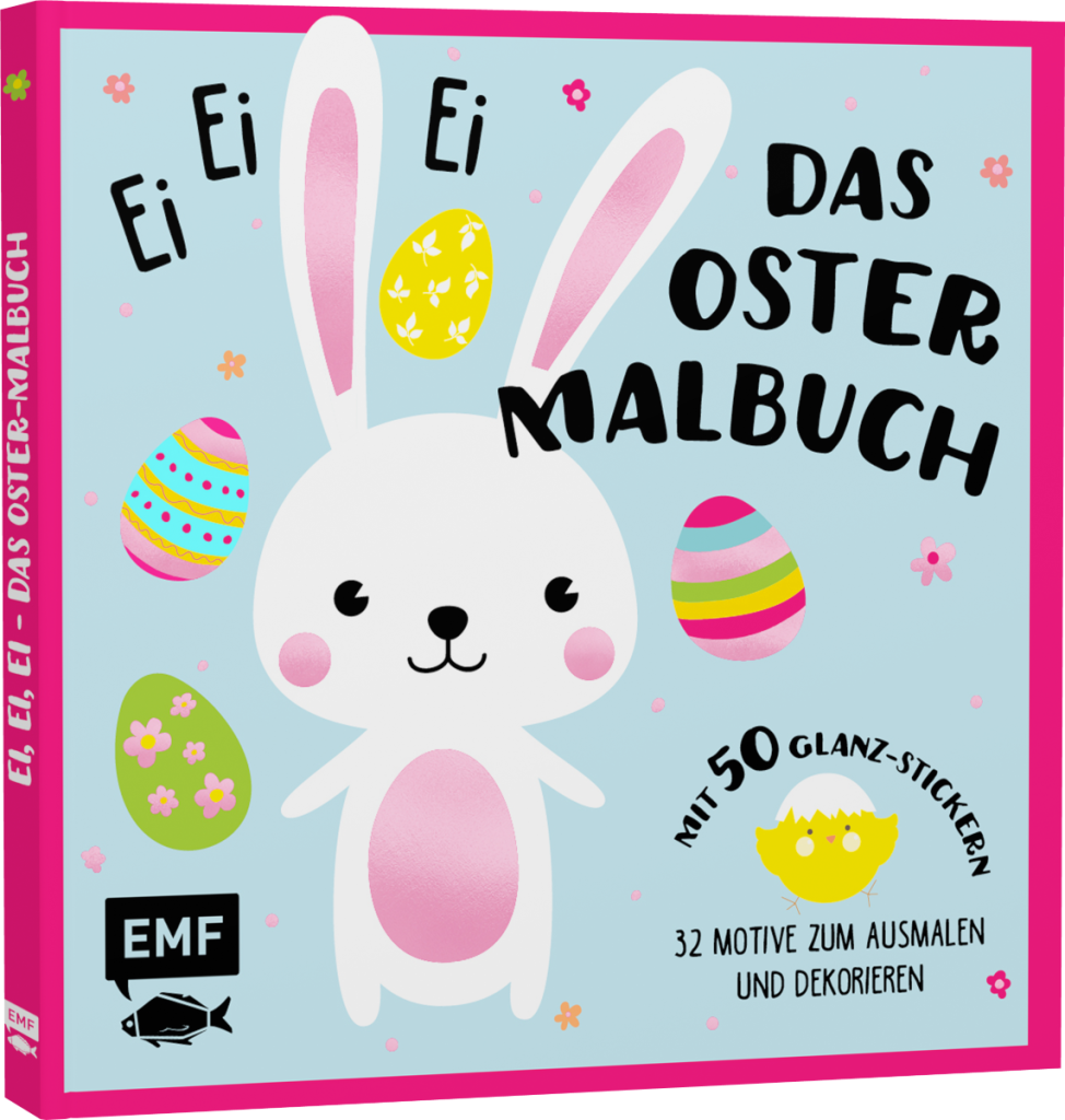 Kunterbunter Zeitvertreib: die schönsten Oster-Malbücher für Kids