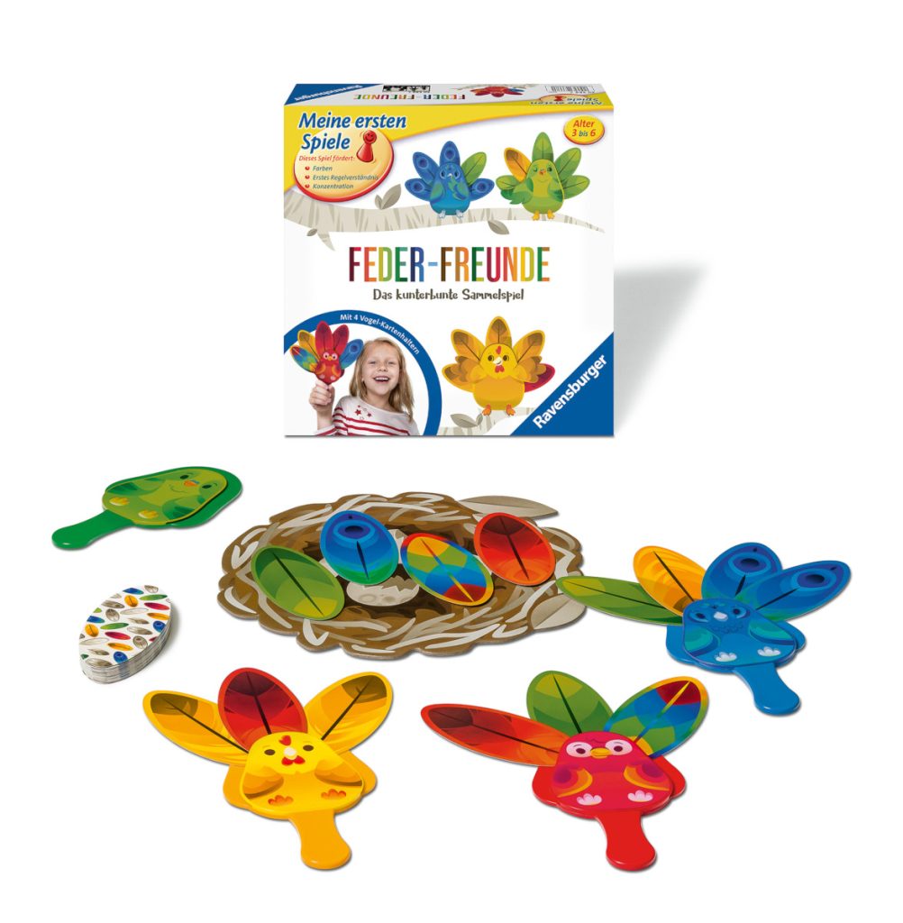 familiii Gewinnspiel der Woche: Ravensburger-Spiel „Feder-Freunde“