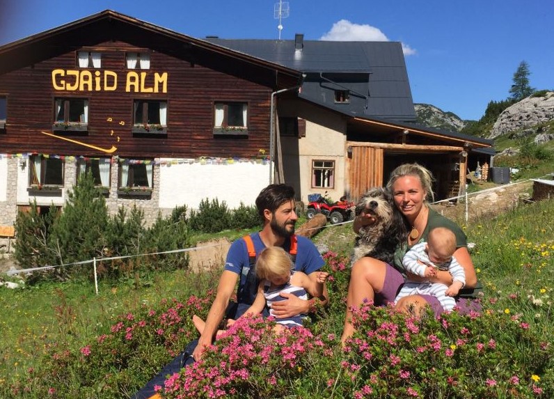 Gjaidalm am Krippenstein – Wo Familien auf Familien treffen