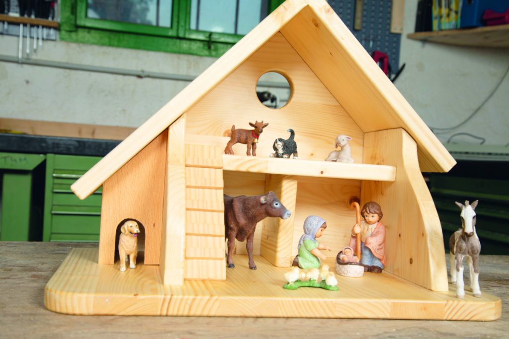 Die multifunktionale Weihnachtskrippe