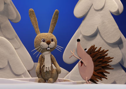 Weihnachtsüberraschung für Hase Hoppla