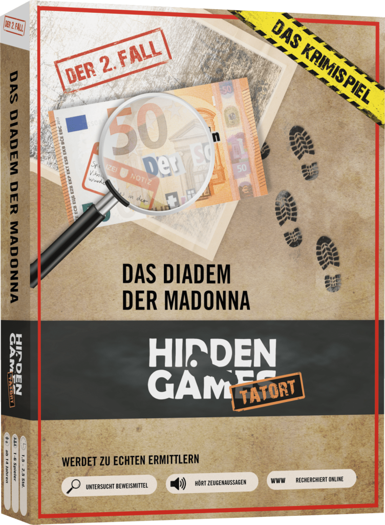 Neue Krimispiele für daheim: Hidden Games Tatort