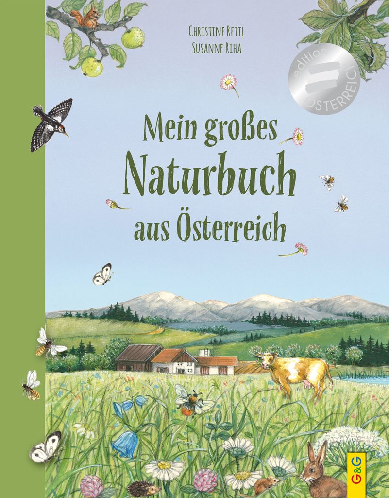 Spielerisch Österreich erkunden: „Mein großes Naturbuch aus Österreich“