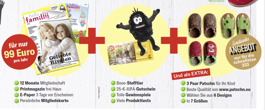 Neu: Noch mehr Vorteile mit der familiii-Premium Mitgliedschaft