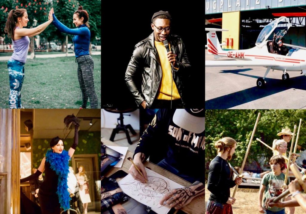 Schenken Sie einen Tag mit interessanten Menschen