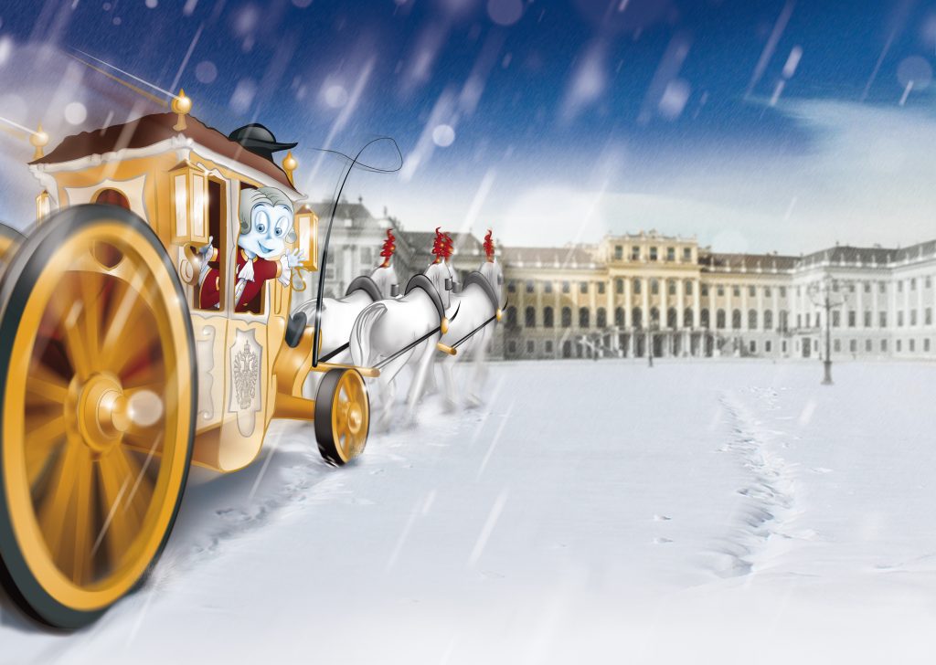 Imperialer Winterzauber in kaiserlichen Schlössern