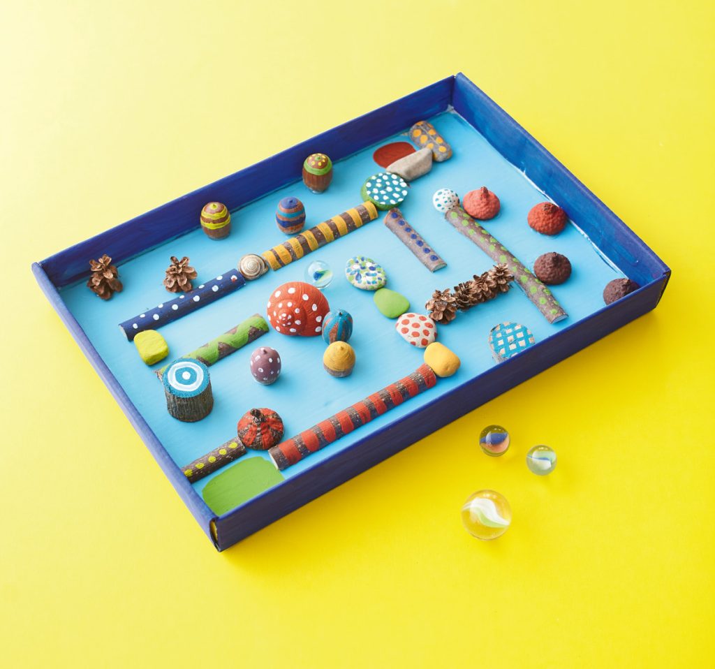 Spielzeug aus der Natur: Buchtipp „Das Spiele-Bastelbuch Naturmaterial“