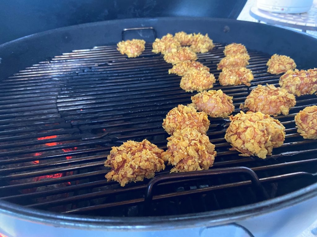 Die Frau am Grill: Chicken Nuggets selber machen & grillen