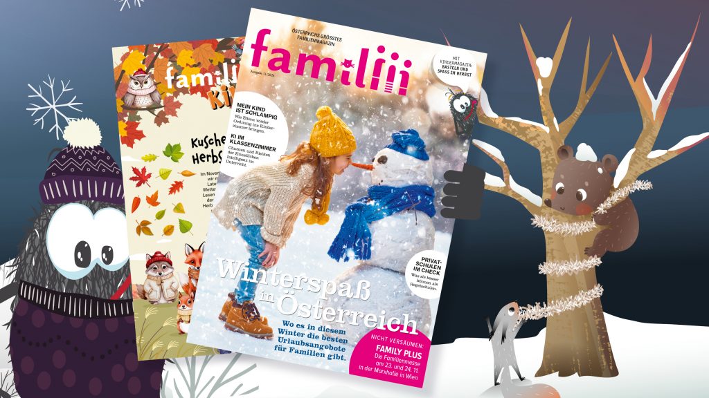 Jetzt neu: die familiii November-Ausgabe 2024 ist da!