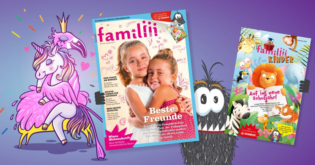 Jetzt neu: Die „familiii“ Septemberausgabe ist da!