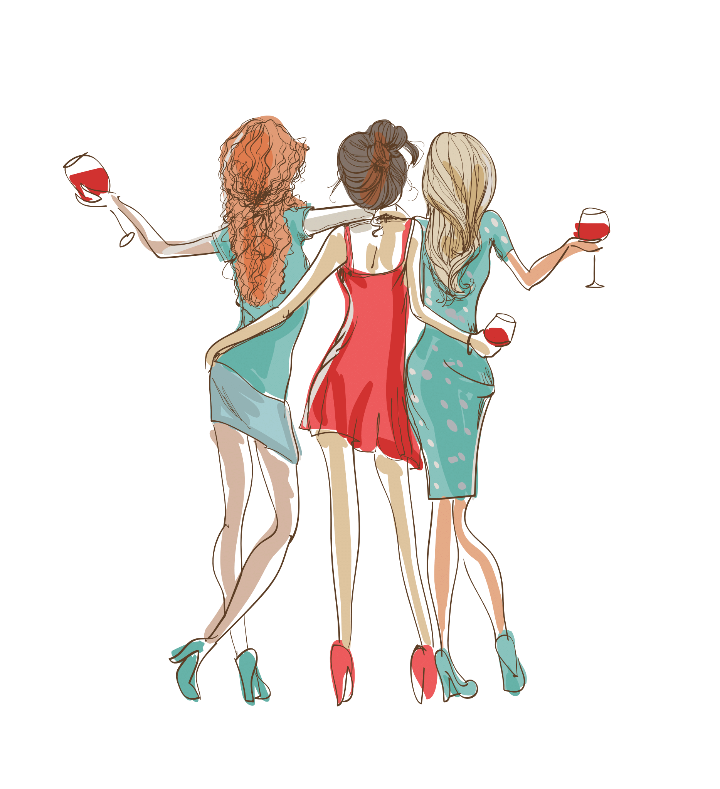 Kinder da, Freunde weg