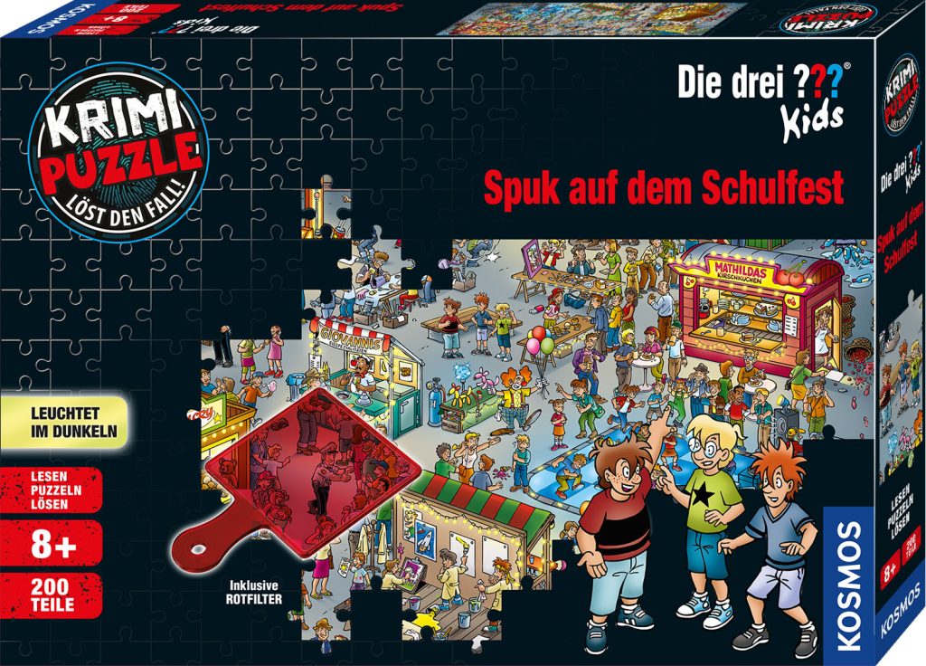familiii Gewinnspiel der Woche: Krimi Puzzles „Die drei ??? Kids“ von KOSMOS