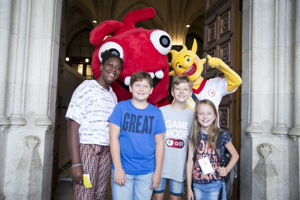 Kommt in die Kinderstadt: „Rein ins Rathaus!“