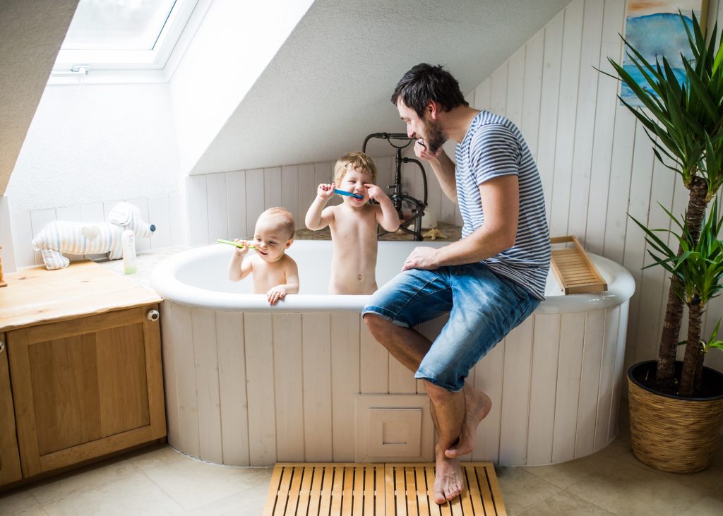 So werden aus Babys kleine Wasserratten