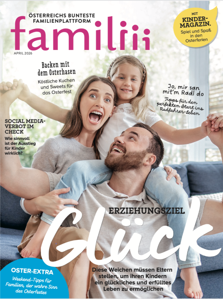 Jetzt neu: die familiii April-Ausgabe 2026 ist da!