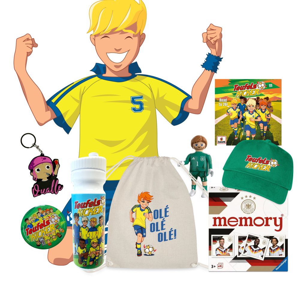 Gewinnt ein großes Teufelskicker-Fan-Paket zur Fußball-Weltmeisterschaft!