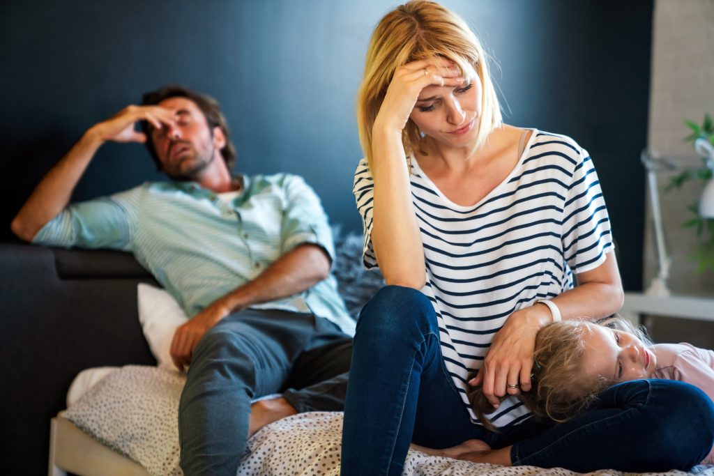 Wenn der Familienalltag nur noch Kraft kostet © Shutterstock